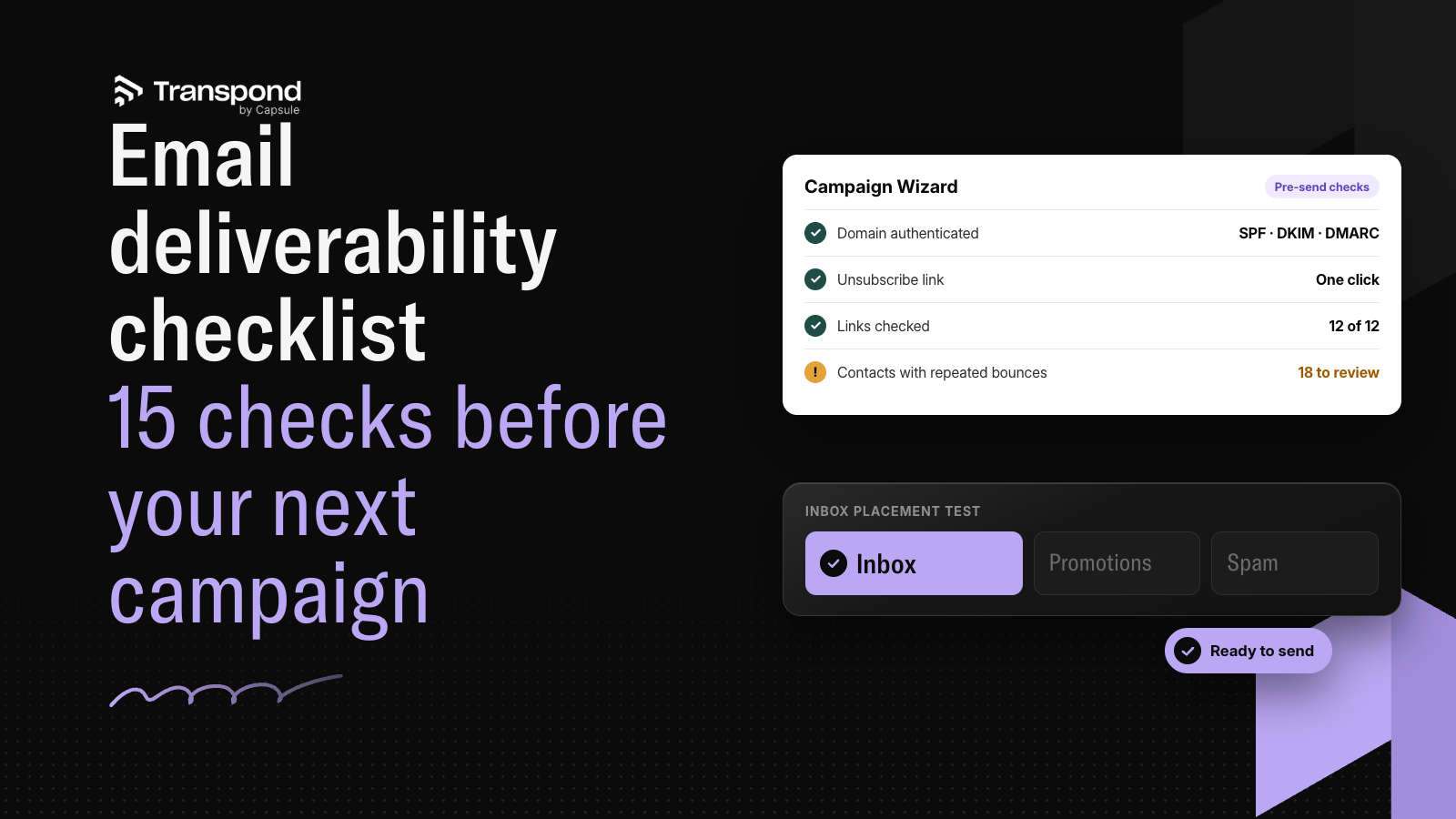 Email deliverability checklist: 15 checks before your next campaign