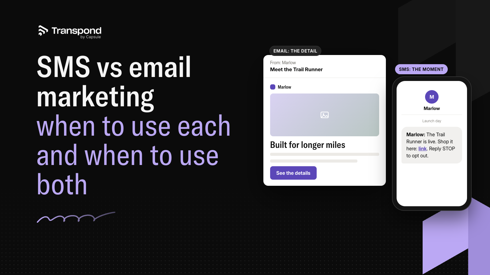 SMS vs email marketing